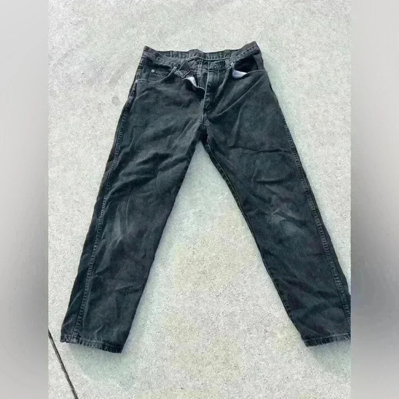 Wrangler Denim - Vintage black wrangler 34x30 jeans